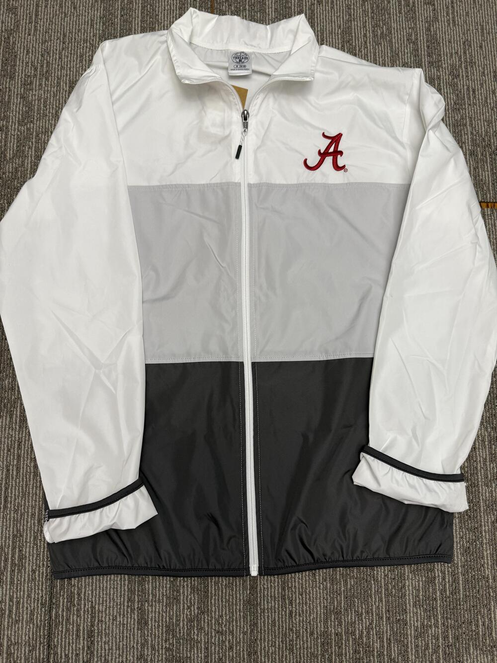 Alabama Crimson Tide Jacket Mens Medium NCAA Football Windbreaker